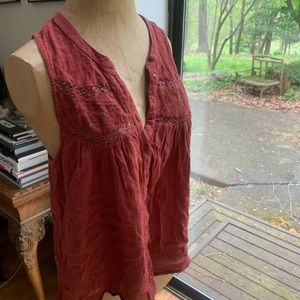 Red American Eagle top